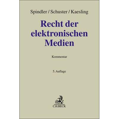 Recht der elektronischen Medien, Gebundene Ausgabe von , C.H. Beck, 978-3-406-81100-5