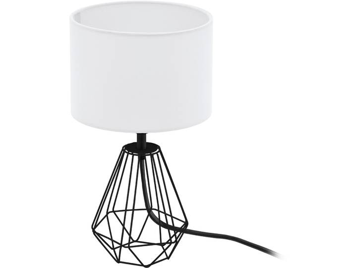 Eglo Tischlampe Carlton 2 Schwarz Stahl H 30.5 cm