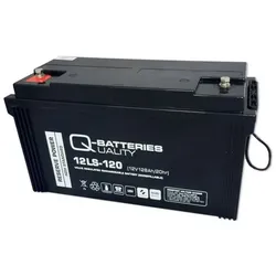 Q-Batteries 12LS-12 12 V 12 Ah AGM Bleiakku VdS G112004