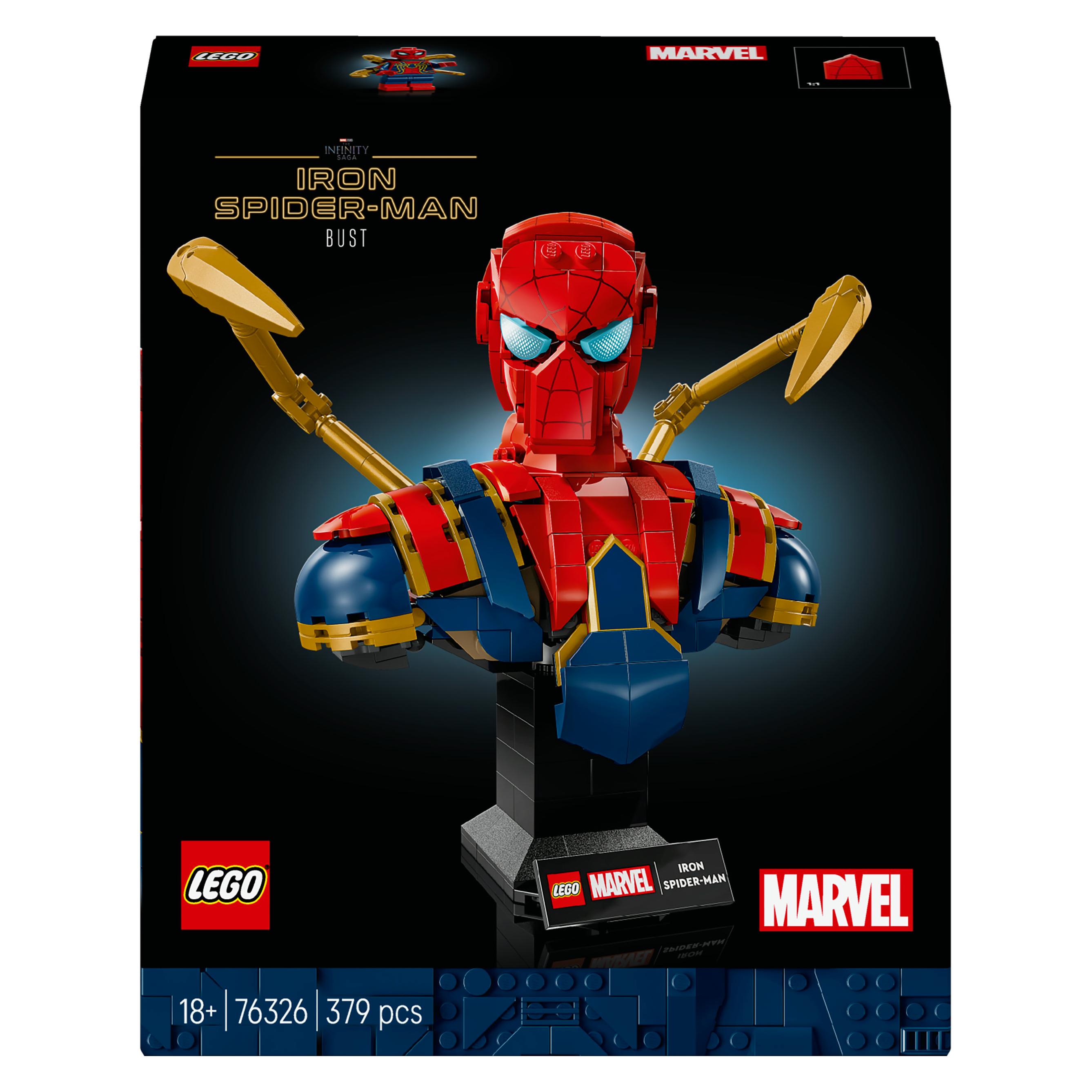 LEGO Iron Spider-Man Büste (LEGO Marvel) (76326)