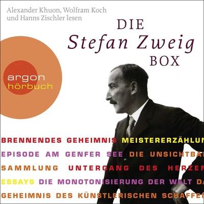 Die Stefan Zweig Box (Brennendes Geheimnis / Meistererzählungen / Essays) - Stefan Zweig, CD, 9783866101050
