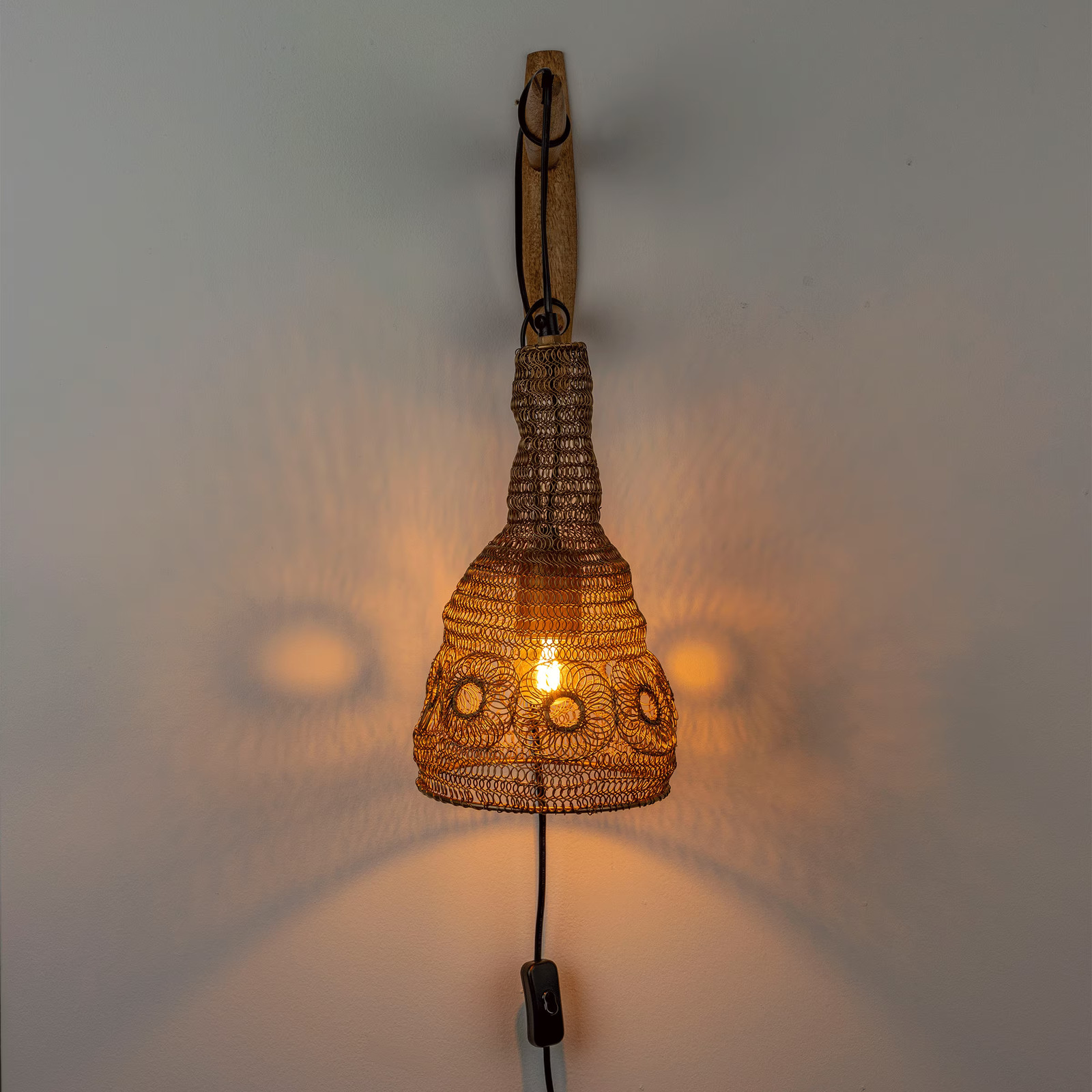 ZILT Wandlamp Pouel - Goud