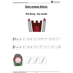 Das Dudelsack-Lehrbuch für Kinder, Fachbücher von Andreas Hambsch, Susy Klinger, Klinger Susy