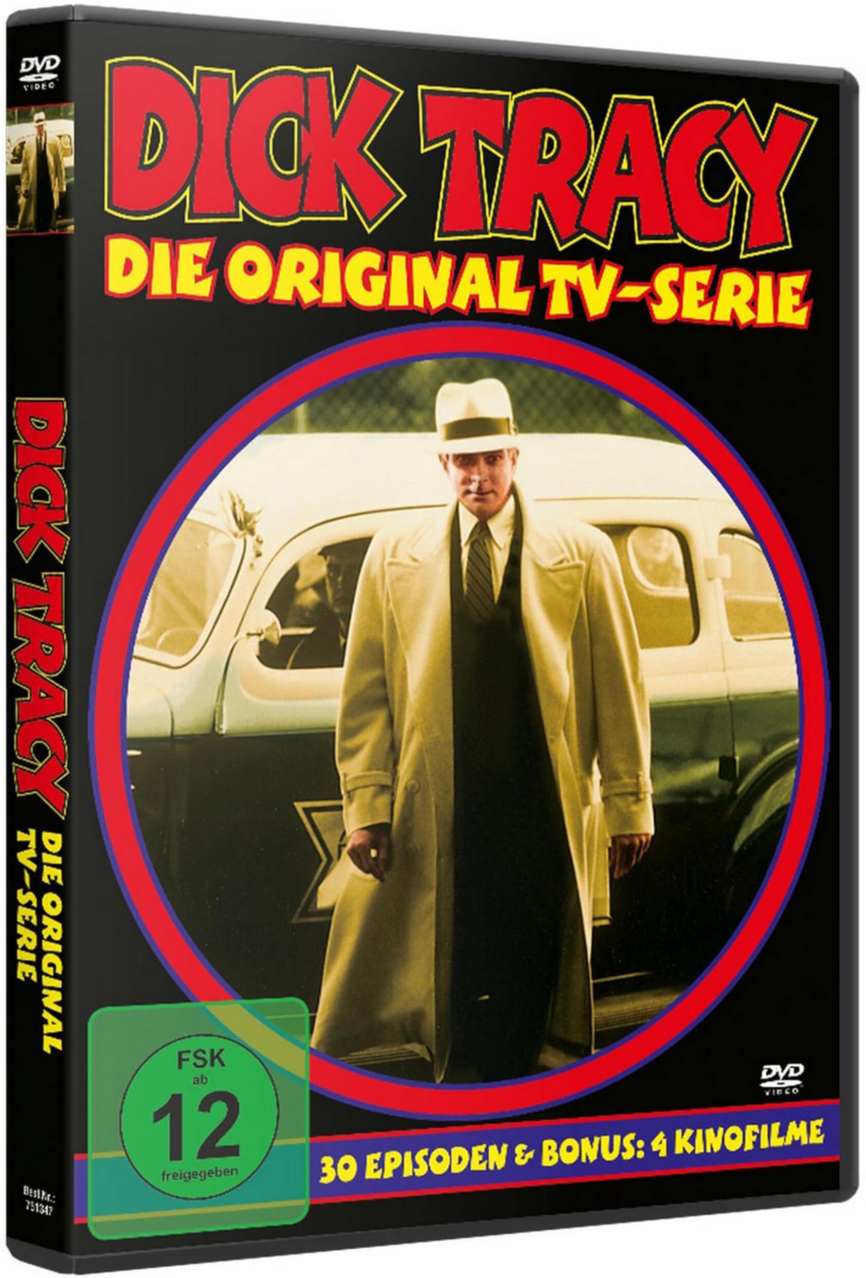 Ray Taylor - Dick Tracy – Die originale TV-Serie von 1937 & 1938 mit 30 Episoden und 4 Kinofilm-Klassikern [4 DVDs] - Preis vom 02.10.2026 23:42:20 h