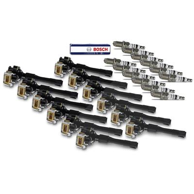 Bestprice 12x Zündspule + 12x Zündkerze [Hersteller-Nr. 41536531] für BMW
