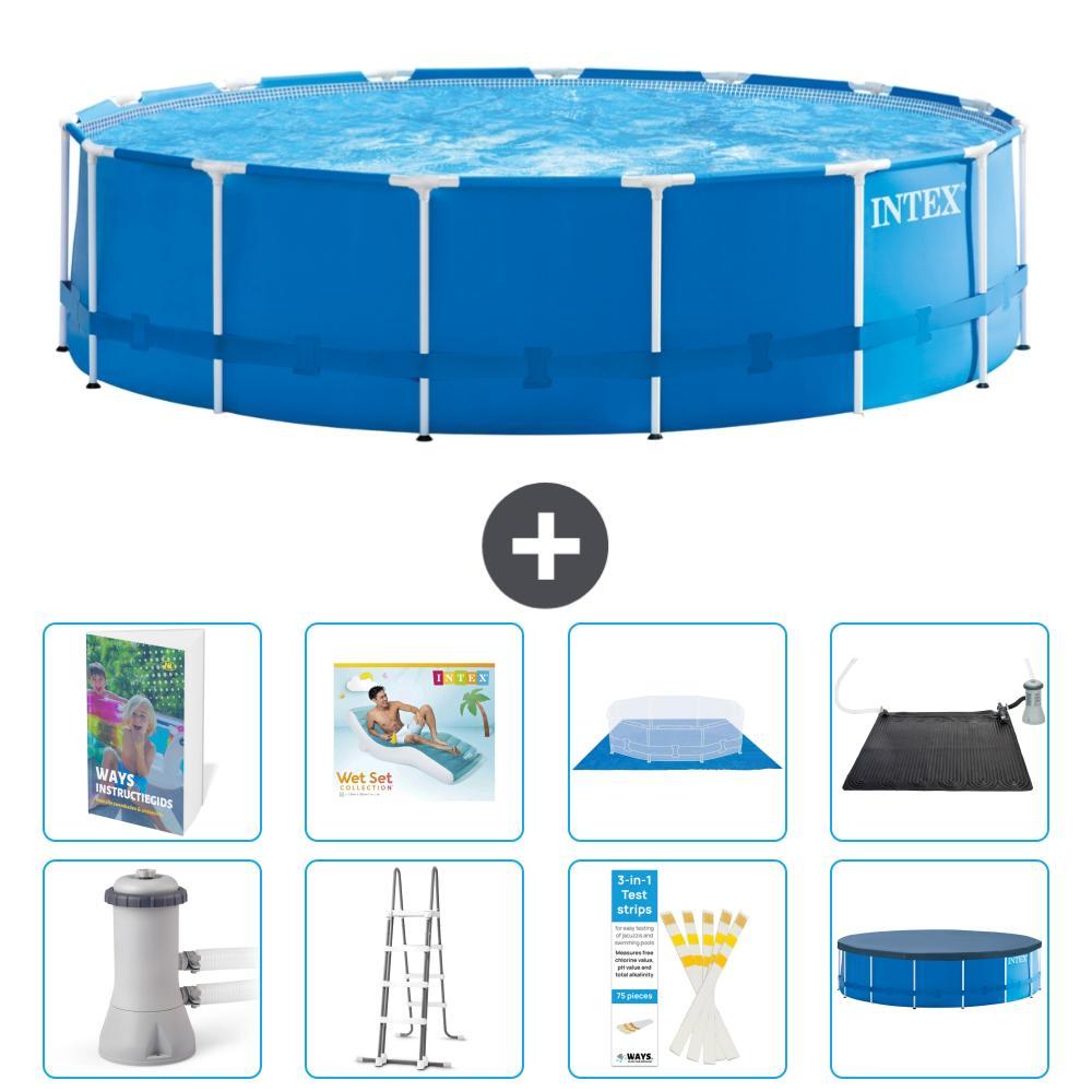 Frame Pool Rund - 457x122 cm - 7-teilig S567