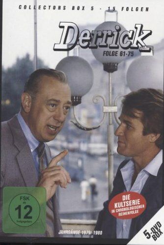Horst Tappert - Derrick - Collector's Box Vol. 5 (Folge 61-75) [5 DVDs] - Preis vom 09.10.2026 07:28:09 h