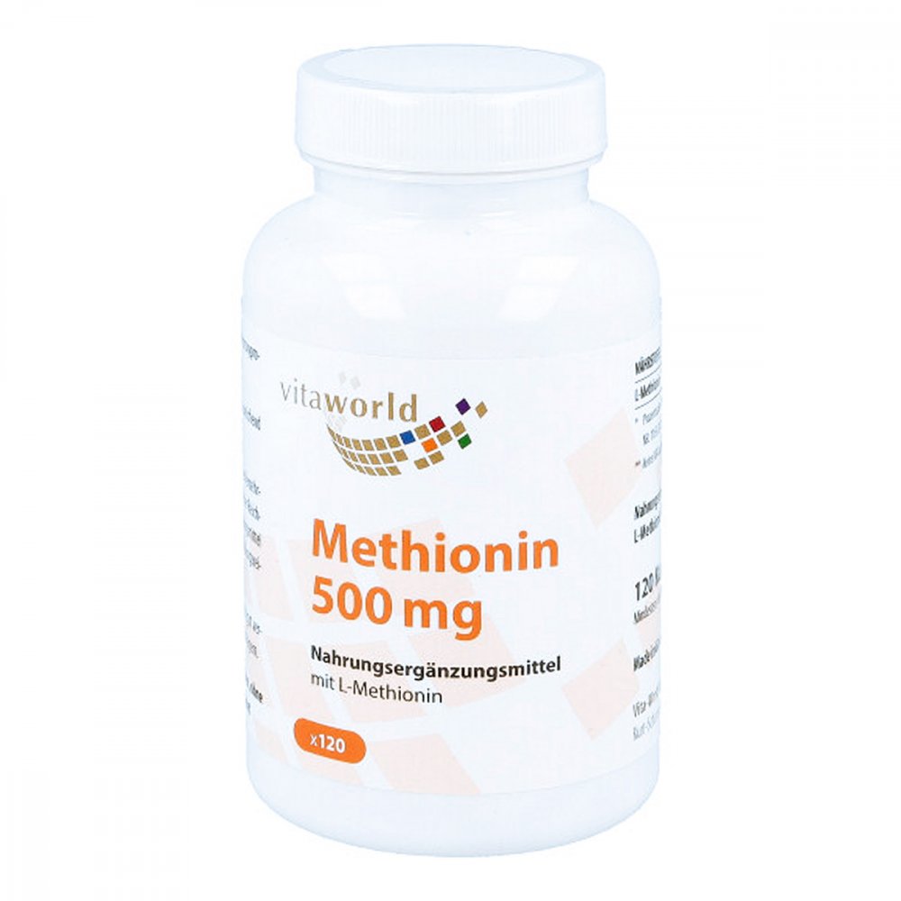 Vita World GmbH Methionin 500 mg Kapseln 10940997