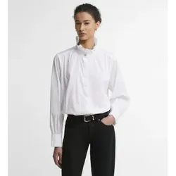 Barbour für Damen. LSH1785 Hemd Adina weiß (L), Lässig, Synthetisch, Langarm