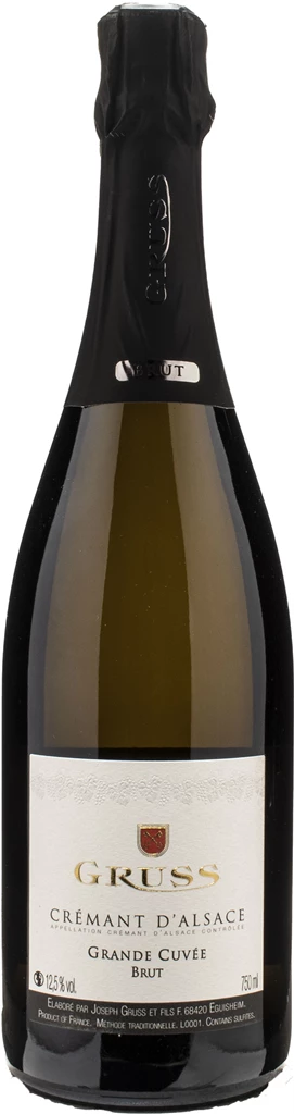 Domaine Gruss & Fils Gruss Cremant d'Alsace Grande Cuvee Brut