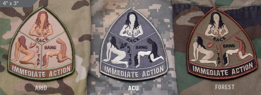MSM - Mil-Spec Monkey MSM Patch - Immediate Action (Färg: ACU)