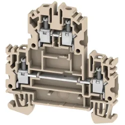 Hager KR040LM Etagenklemme-Phase 4mm2, 800V/32A, Schraubtechnik