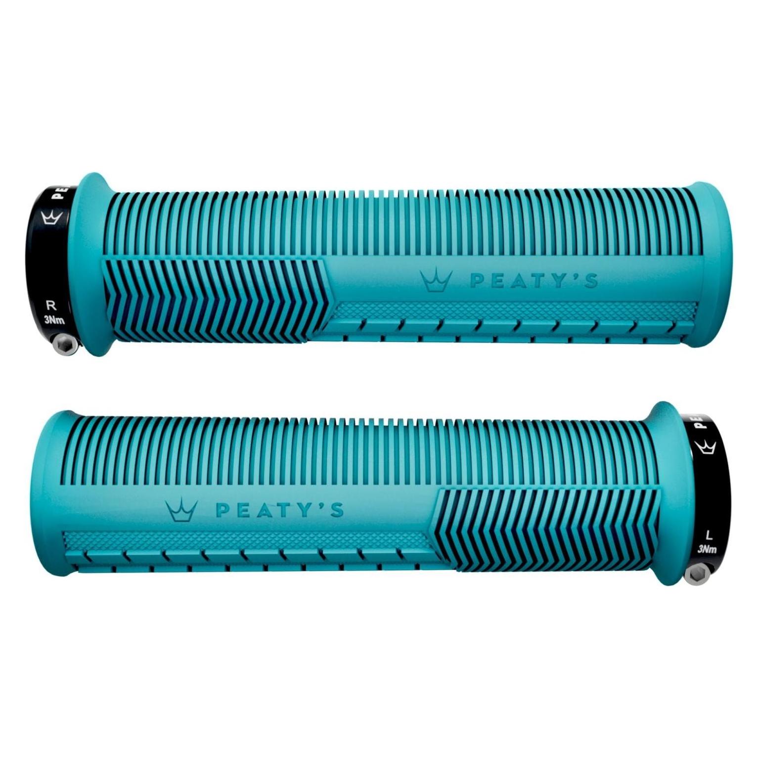 Peaty's Monarch Grip Mushroom Thin (PGM-MSH-THN-TRQ)