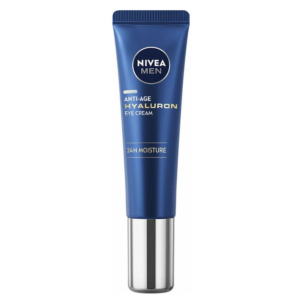 NIVEA Men Men Anti-Age Hyaluron Anti-Wrinkle Eye Cream 15Ml (Augenpflege Crème, 15 ml, Tag) (4005900822529)