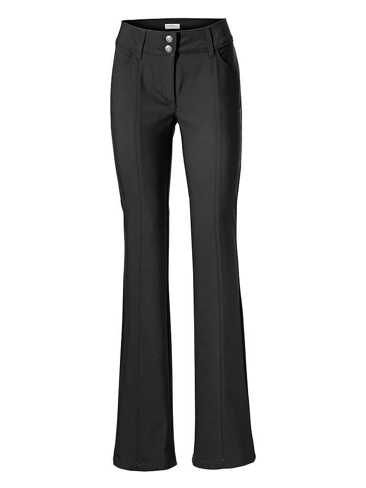 Heine Hose in Schwarz - 40