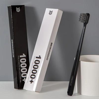 Inspired Living Ultra Soft Nano Bristle Toothbrush For Sensitive Teeth black