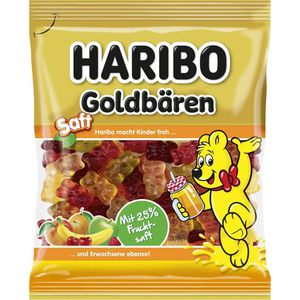 Haribo Fruchtgummis Saft Goldbären, 160g