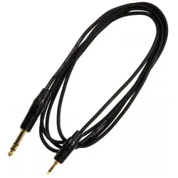 Quik Lok JUST/J35JS-3 Miniklinkenkabel 3,5 TRS Stereo / 6,3-mm-Klinkenstecker TRS Stereo, 3 m (3 m), Audiokabel