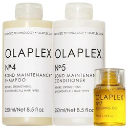530ml Olaplex Bonding Set (No.4 250ml + No.5 250ml + No.7 30ml)