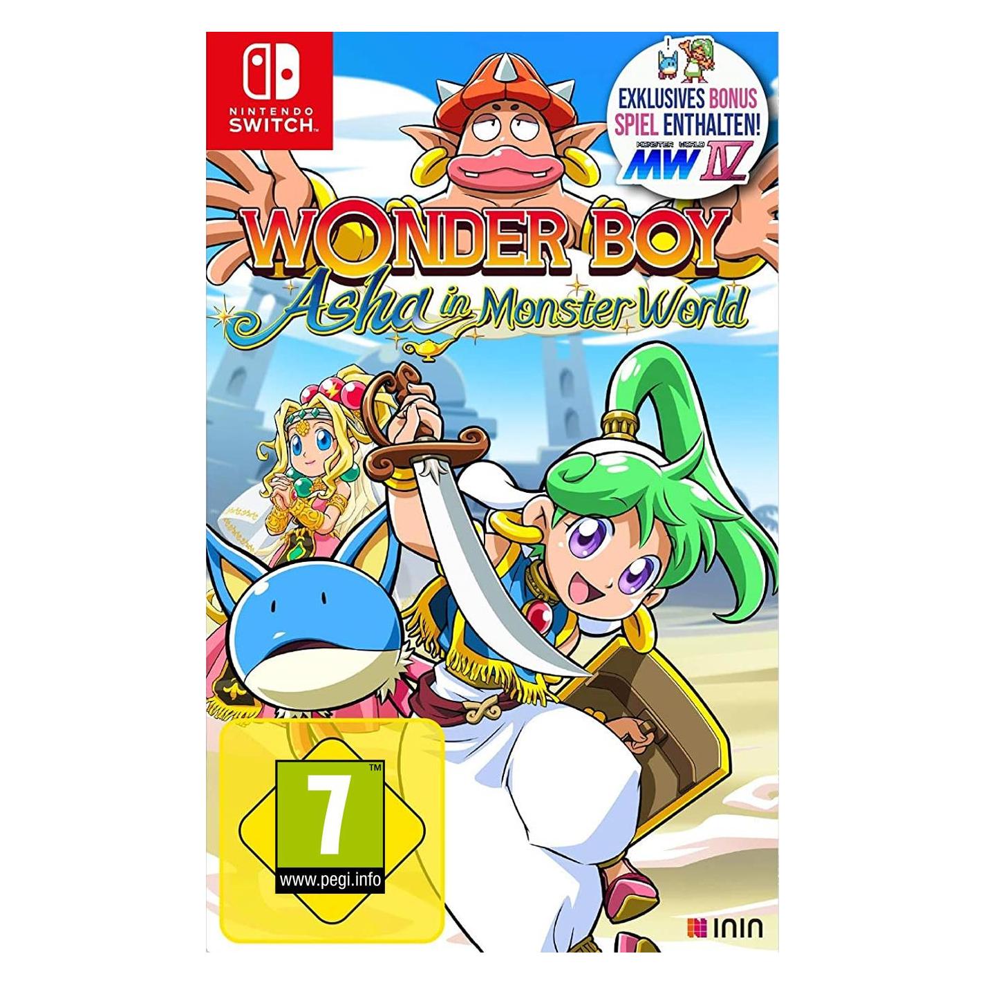 ININ Games Wonder Boy: Asha in Monster World (Switch, Switch Lite, Switch OLED, DE) (SWI-13)