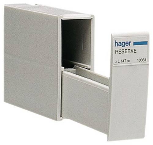 Hager L14700 L14700 Reserve Module f.Sicherungspatrone Reserve Modul 1St.