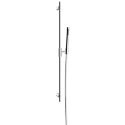 Gessi Ingranaggio Magnetische Gleitschiene 800mm mit Antikalk-Handbrause und Schlauch 1,50 m, 63584713, Farbe: Messing Antik