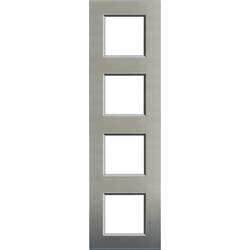 Legrand Rahmen Living&Light Grau LNA4802M4AE 1 St.