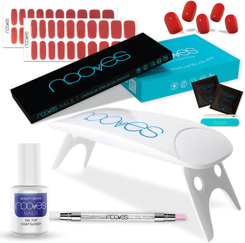 Nooves Feuilles À Ongles En Gel Premium Etui 8 u