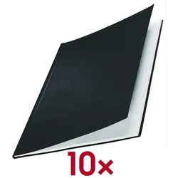 Leitz Buchbindemappen »impressBIND Hard Cover« A4 141 bis 175 Blatt 10 Stück schwarz