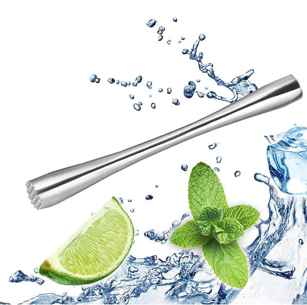 Merkloze RVS Cocktail Muddler voor perfecte mixen
