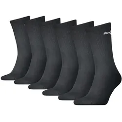 PUMA Unisex Sport Socken PUMA UNISEX CREW SOCK ECOM 6er Pack - White 002 - 35-38