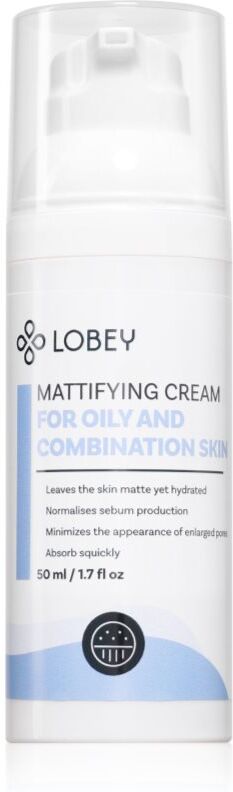 Lobey Face Care crème matifiante pour peaux grasses et à problèmes 50 ml