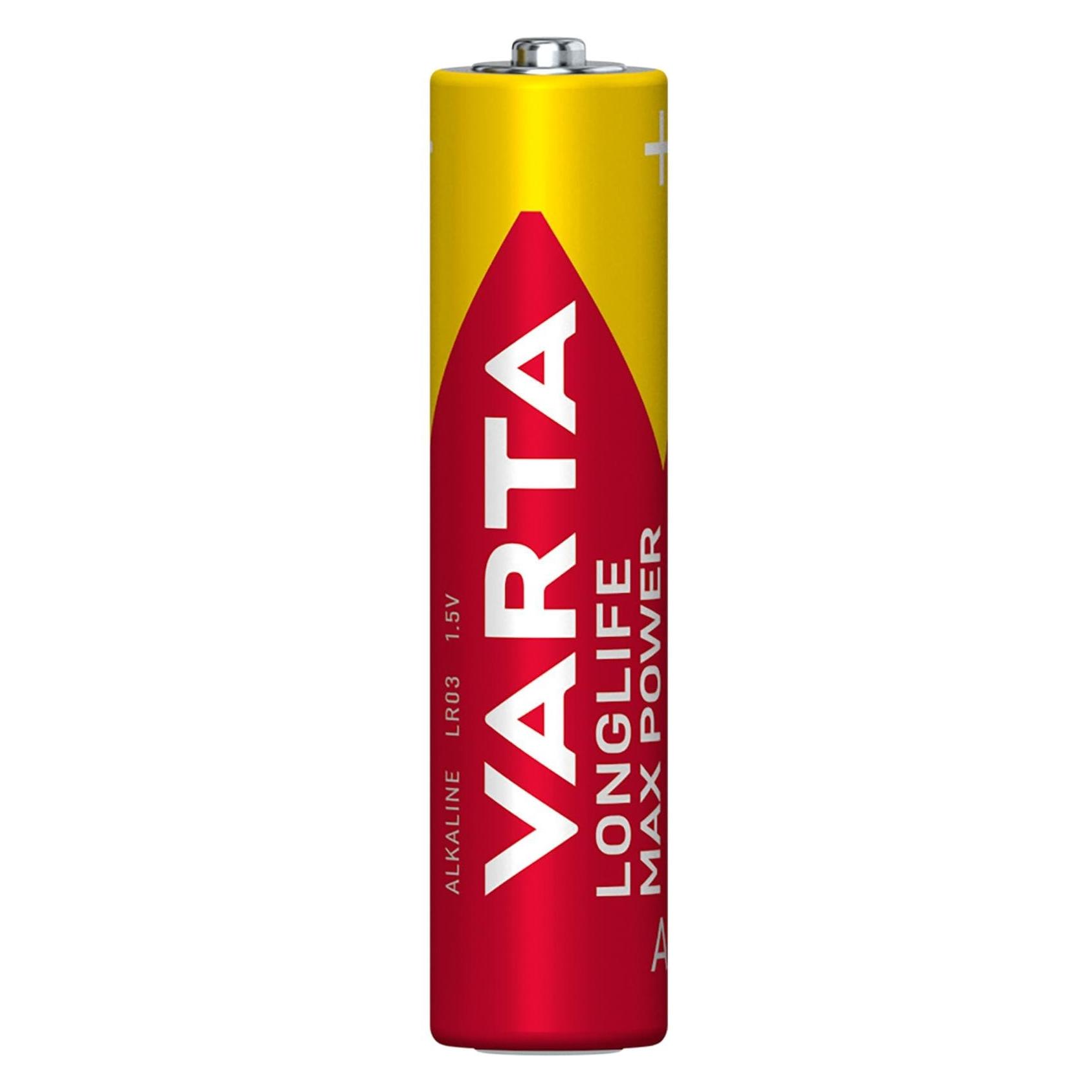 Varta Longlife Max Power AAA Pack 10 (8+2) (10 Stk., AAA, 1270 mAh) (4703101710)