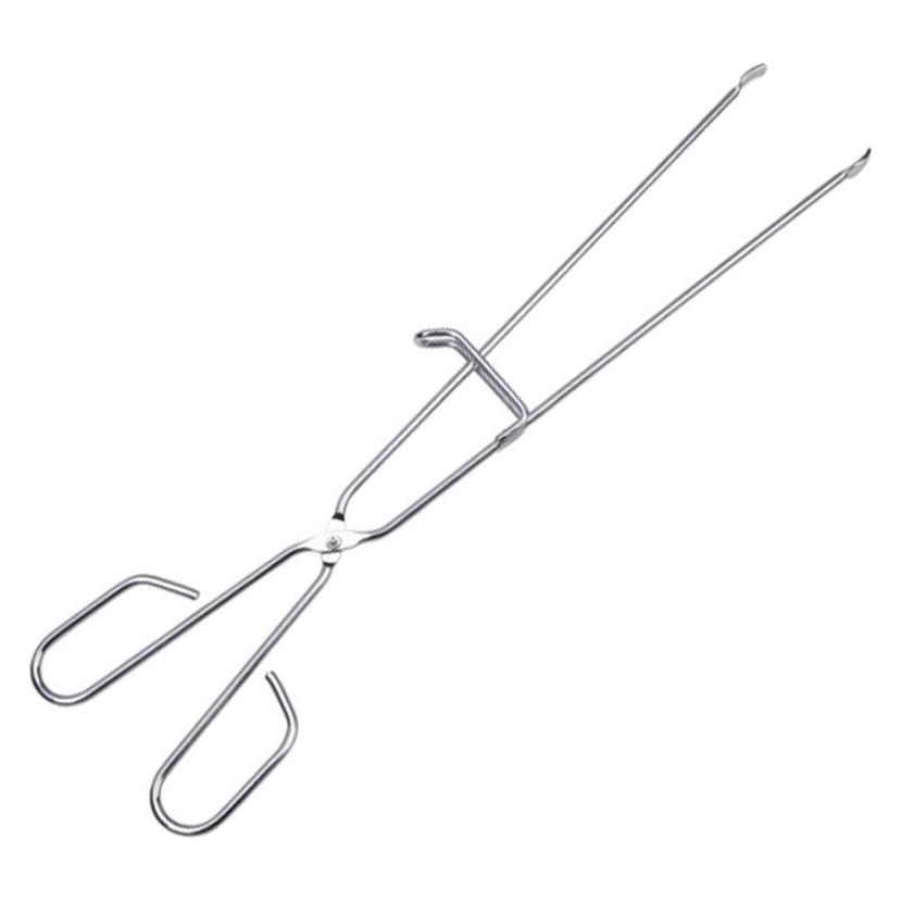 Sauvic Grillzange aus Edelstahl. mit Anschlag 45cm (45284201)