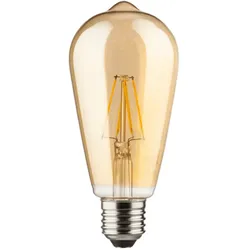 Müller Licht LED Rustikalampe ST64 6,5W (54W) E27 820 360° DIM Gold