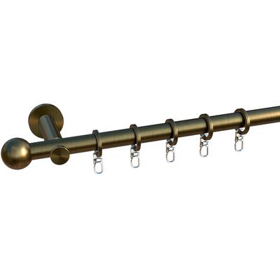 indeko "Formentor" Ø 16 mm 1 läufig-läufig Fixmaß Komplett-Set inkl. Ringen und Montagematerial