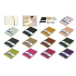 Kangaro, Heft + Block, Skizzenbuch, 80 Blatt, DIN A6, cold grey PU Hardcover-Einband, 140 g/qm cremefarbenes Papier, mit (A6, Harter Einband)