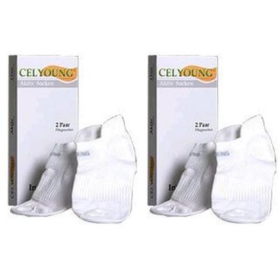 Celyoung Aktiv Socken Synt.Unisex 2x 2x4 St