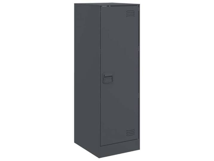Buffet en acier - GKO - Anthracite - 34 5x39x107 cm - Acier laminé à froid - 3 compartiments - 1 porte - Capacité 45 kg
