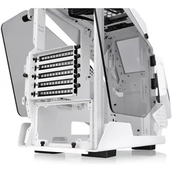 Thermaltake AH T200 (mATX, Mini-ITX), PC Gehäuse, Weiss