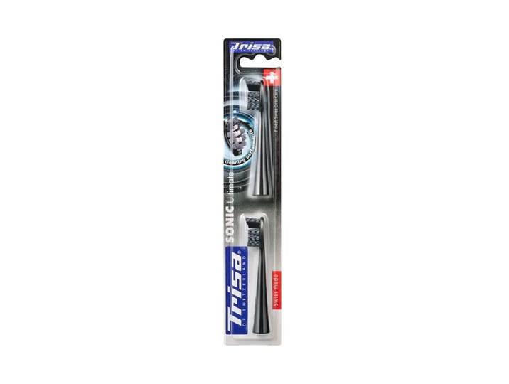 Trisa Sonic Ultimate Zahnbürste Ersatzset DUO Schwarz