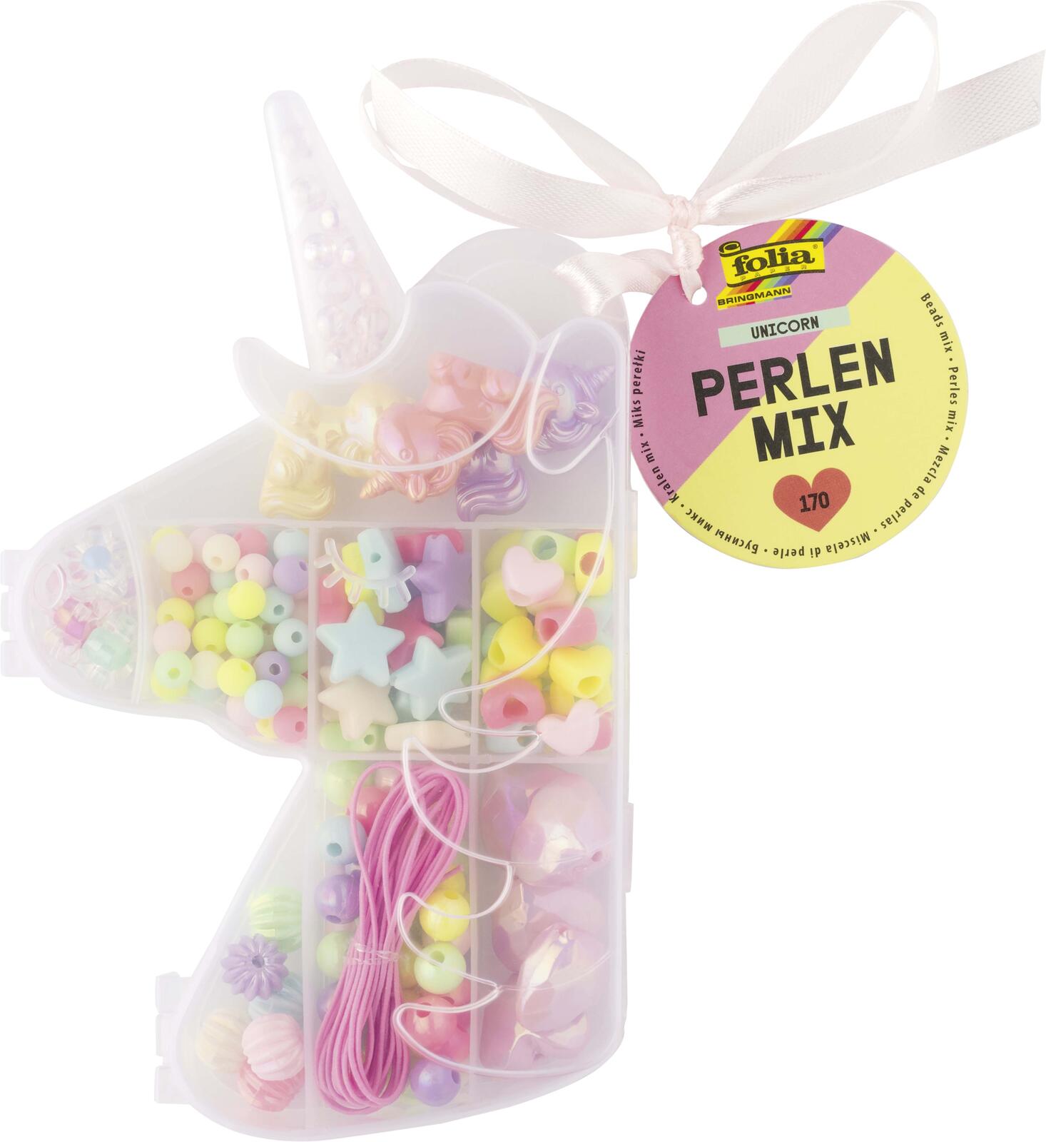 folia Perlen-Set Unicorn 32021