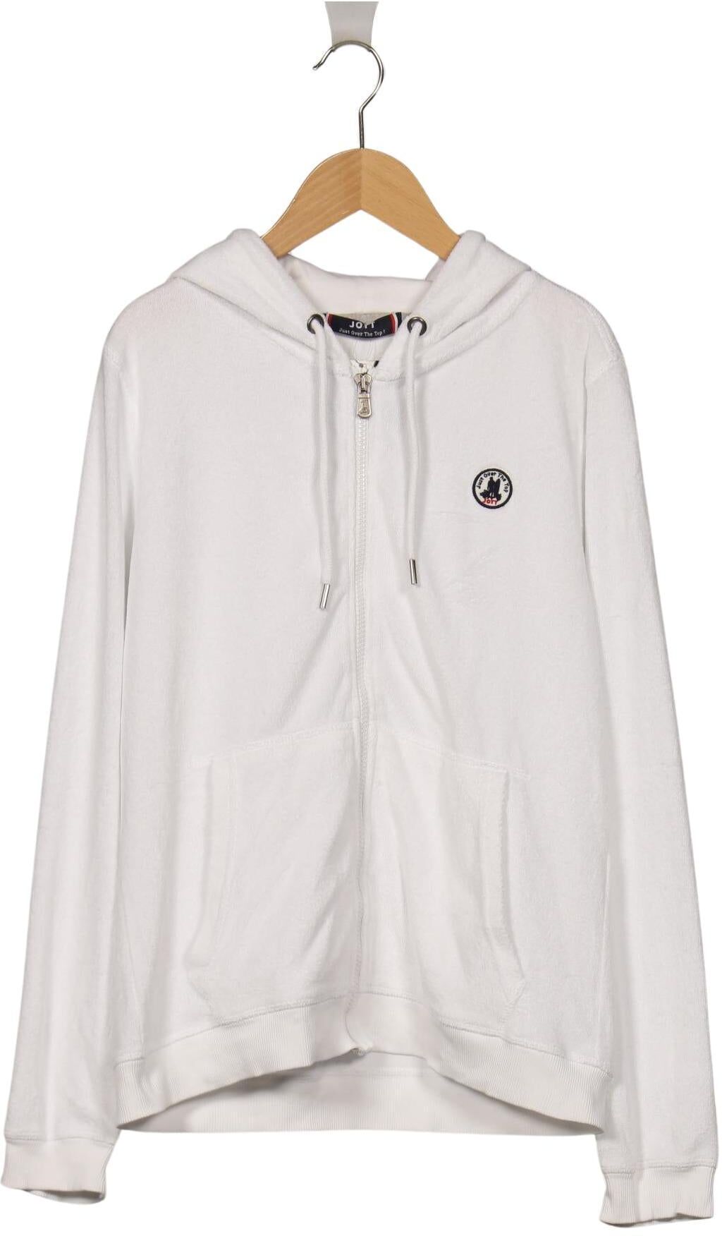 Jott Damen Kapuzenpullover, Weiß, Gr. XL, Baumwolle / Synthetik - Second Hand