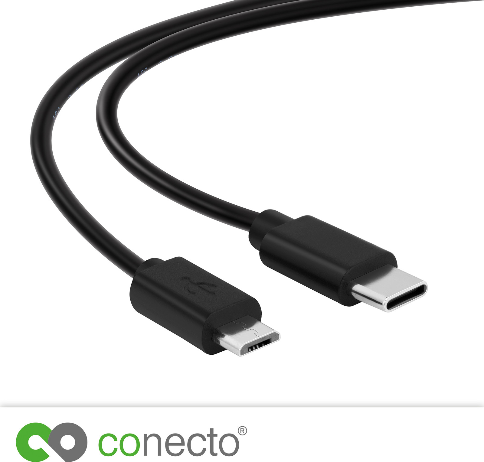 SatChef USB-C naar Micro USB verbindingskabel, 2,0 meter
