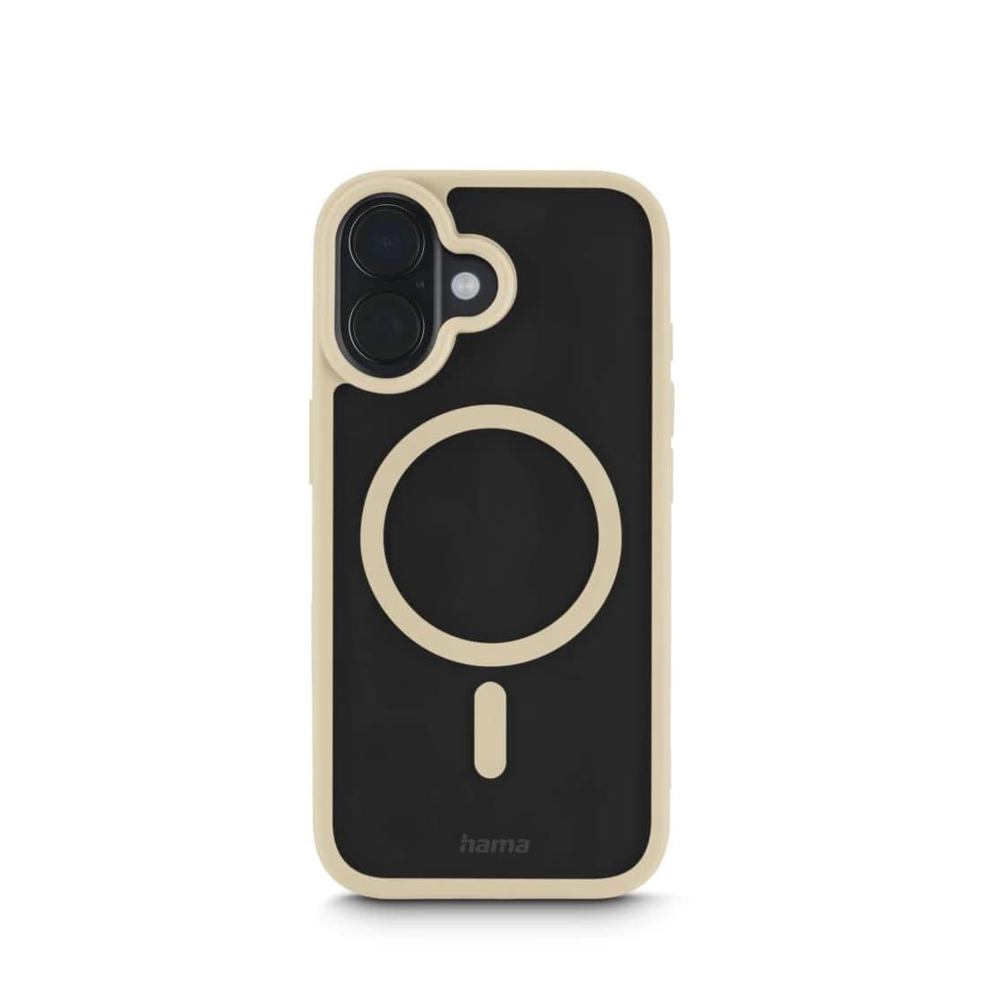 Hama Cover für iPhone 17 232383 Frame Protect (Beige, Transparent) 00232383