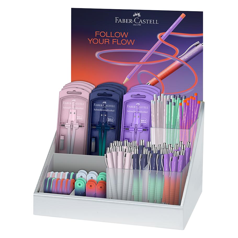 Faber-Castell Familiendisplay Flow Edition 2026 (201984)