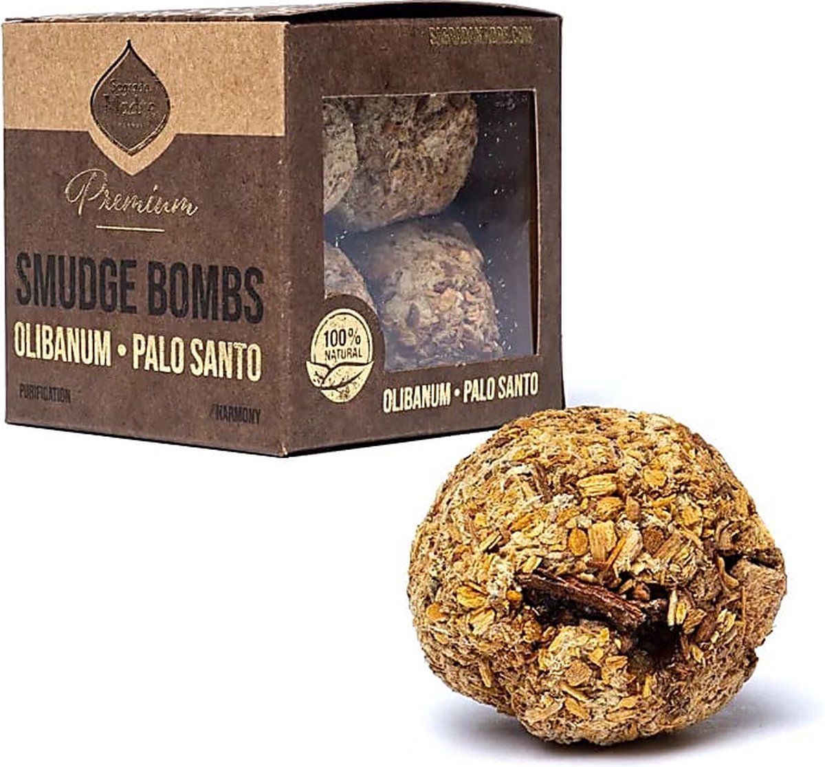 Sagrada Madre Premium Smudge Bombs Olibanum & Palo Santo