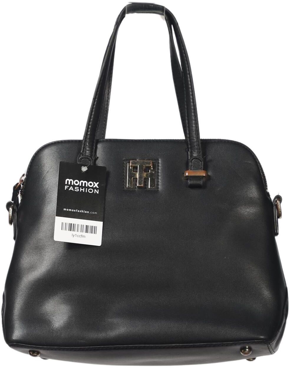 Tommy Hilfiger Damen Handtasche klein Leder, Schwarz, Leder - Second Hand