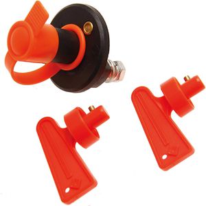 BGS-technic Batterieschalter 80756, 300 A, 12 - 24 V, für Auto, Boot & Wohnmobil, mit Schraubanschluss M10