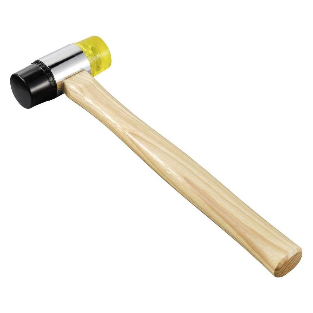 Toolcraft TO-9991035 Gummihammer mittelweich, mittelhart 430 g 310 mm 1 St. (430 g) (TO-9991035)